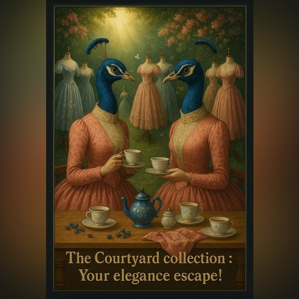 The Courtyard Collection: Your Elegance Escape 🌹❣️🎁